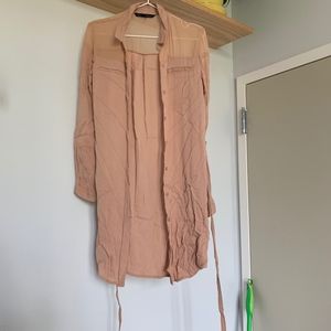 Blush French Connection Tunic/Blouse Size 4